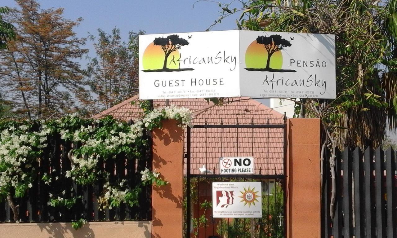 African Sky Guesthouse Віндгук Екстер'єр фото